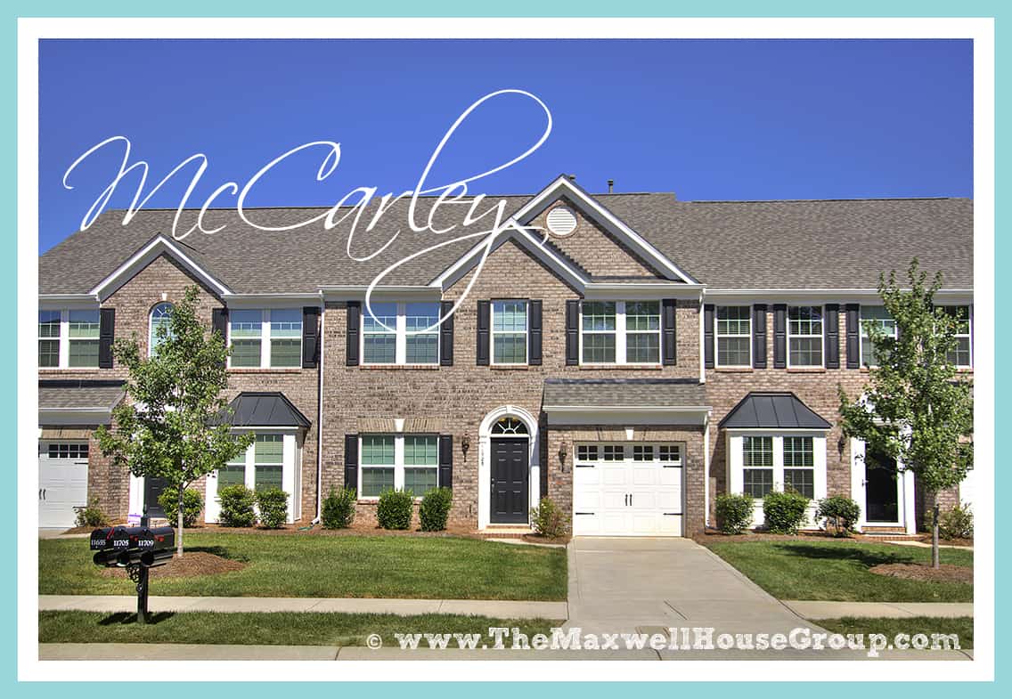 McCarley Townhomes (Ballantyne) Market Update SEPT 2015 | Charlotte NC ...